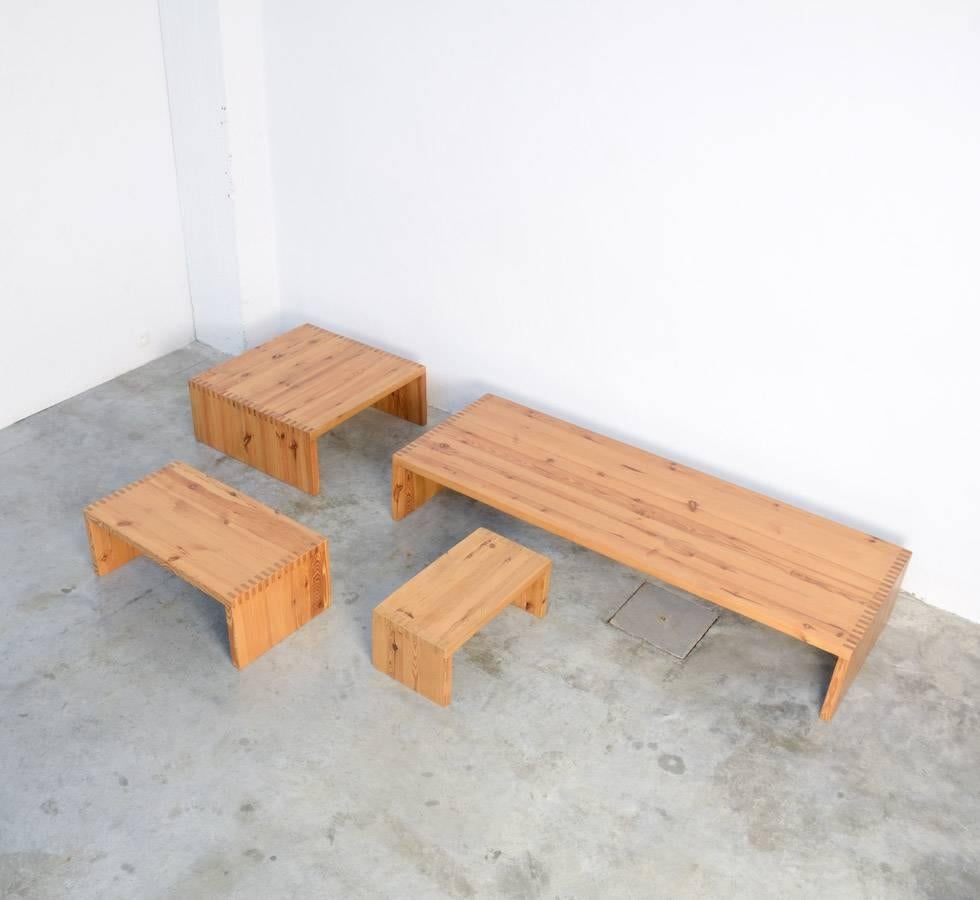 Construction of Low Tables and Benches by Ate Van Apeldoorn 2