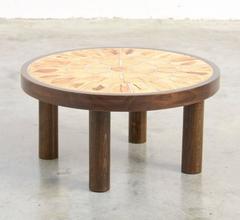 Small Tile Coffee Table by Roger Capron, Vallauris