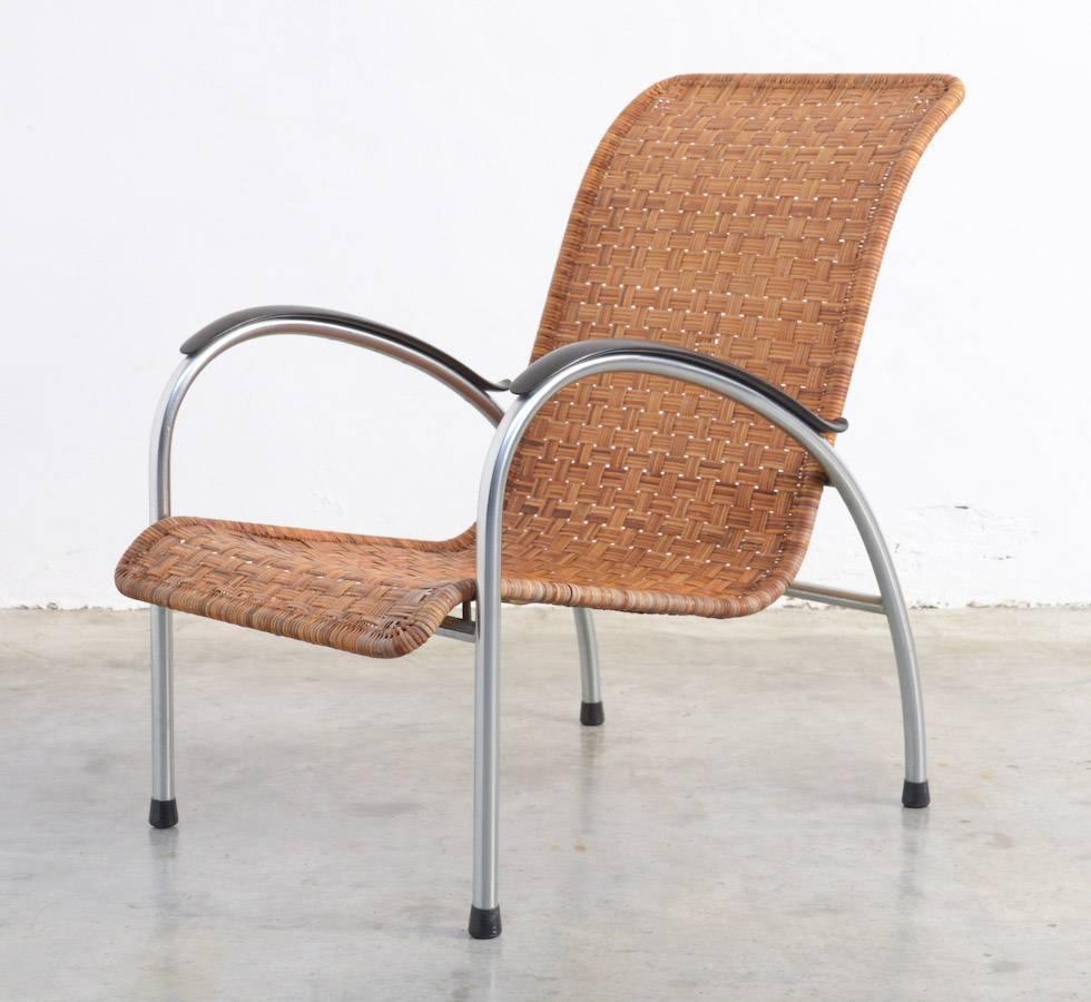 Mid-Century Modern Old Deckchair No. 404 by W.H. Gispen For Sale