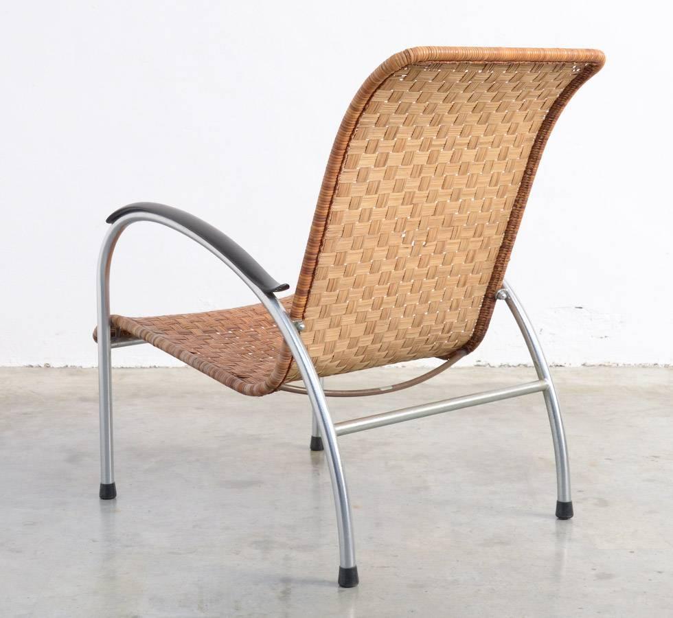 Dutch Old Deckchair No. 404 by W.H. Gispen For Sale