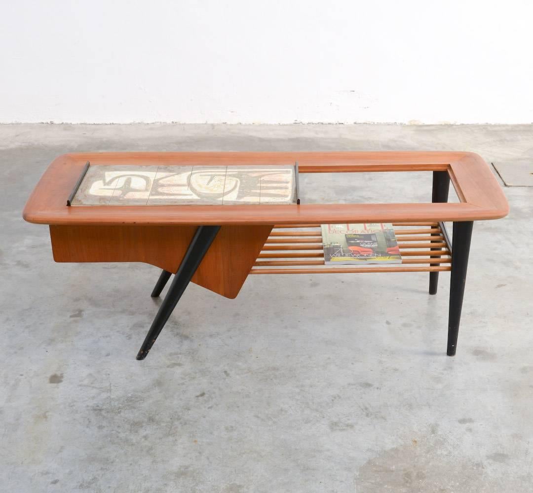 Mid-Century Modern Magnificent Bar Table by Alfred Hendrickx for Belform, 1956