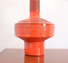 Red Ceramic Table Lamp by Rogier Vandeweghe for Amphora