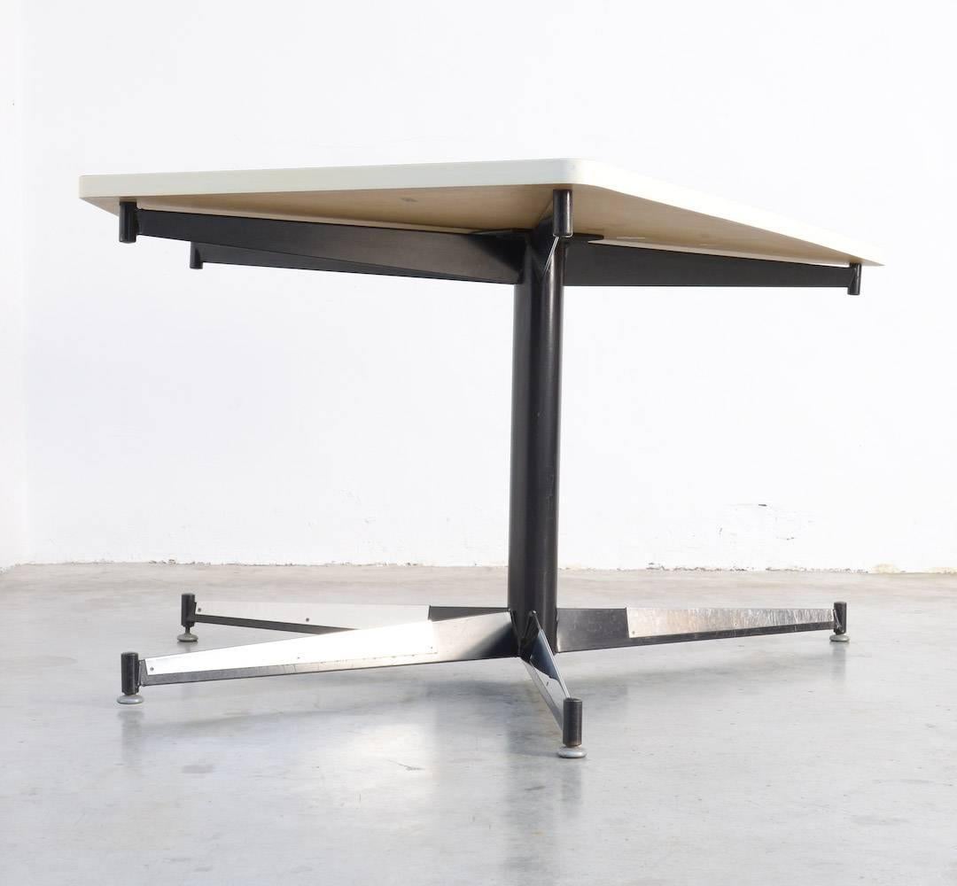 Mid-Century Modern Exclusive Dining Table by Willy Van Der Meeren for the Hbk Building