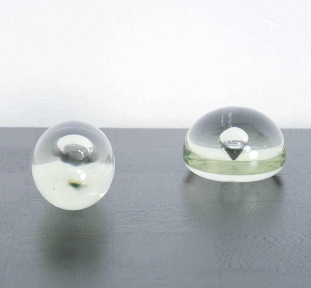 Pair of Murano Glass Paperweights by A. Barbini In Excellent Condition For Sale In Vlimmeren, BE
