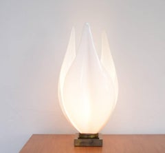 Decorative Tulip Table Lamp by Rougier