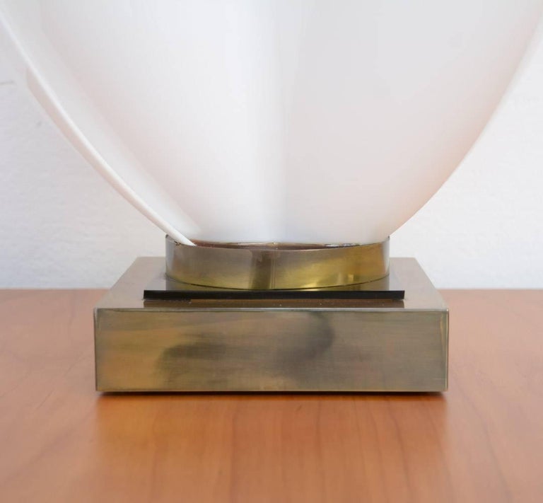 Decorative Tulip Table Lamp by Rougier at 1stDibs rougier lamp