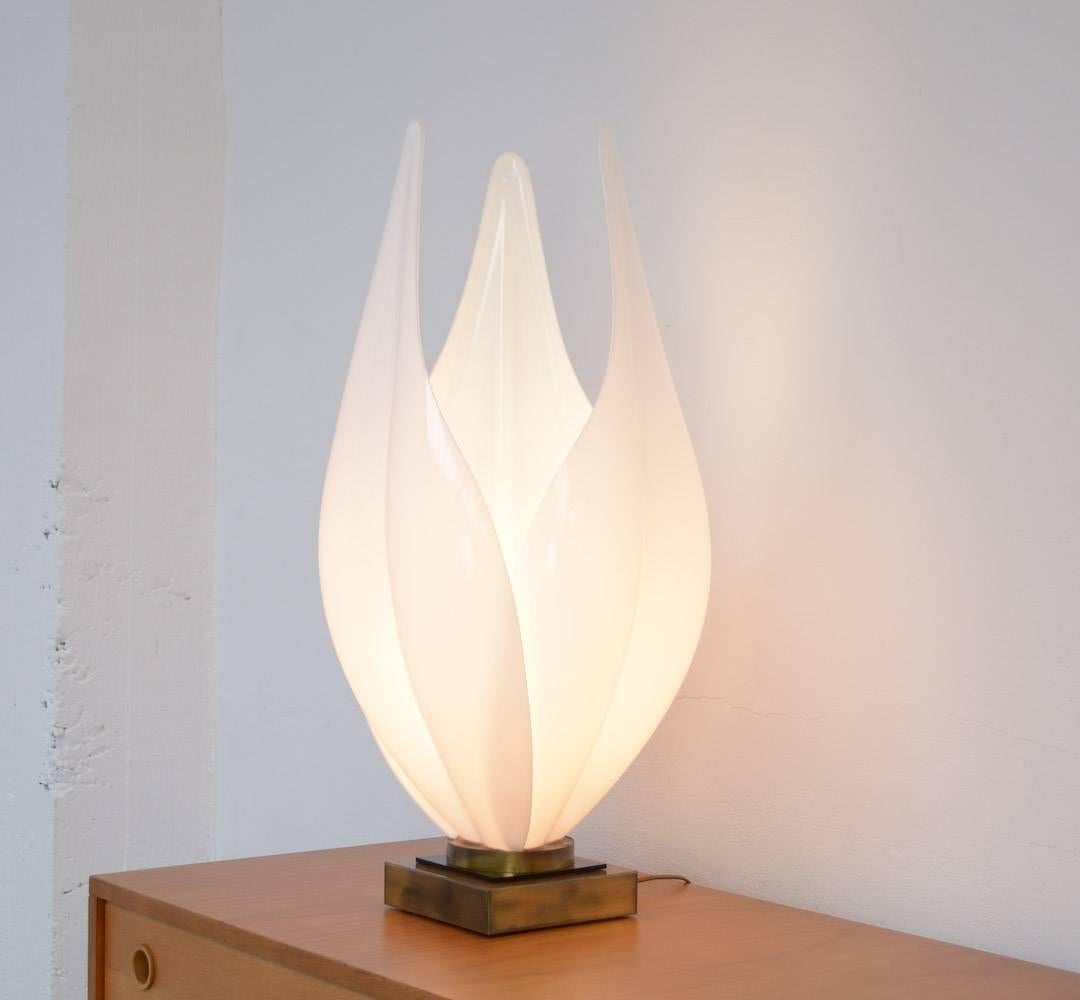 Decorative Tulip Table Lamp by Rougier 1