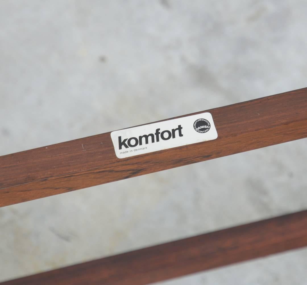 Geometric Side Table by Henning Norgaard for Komfort, Denmark 4