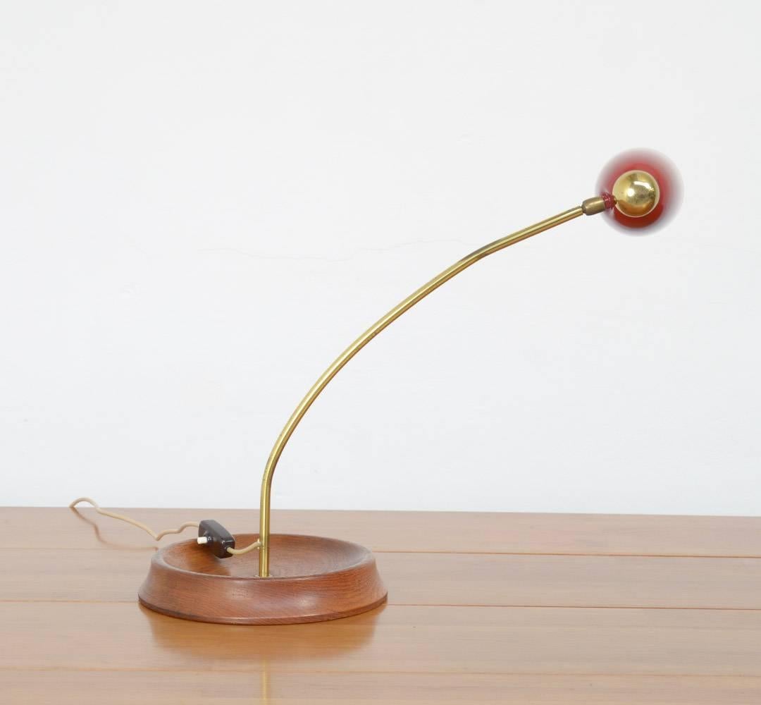 Mid-Century Desk Lamp in the Manner of Arredoluce 1