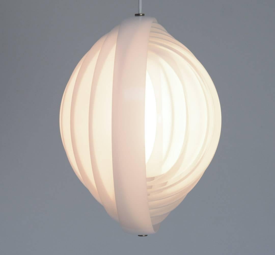 Danish Magic Visor Moon Lamp by Verner Panton for Louis Poulsen