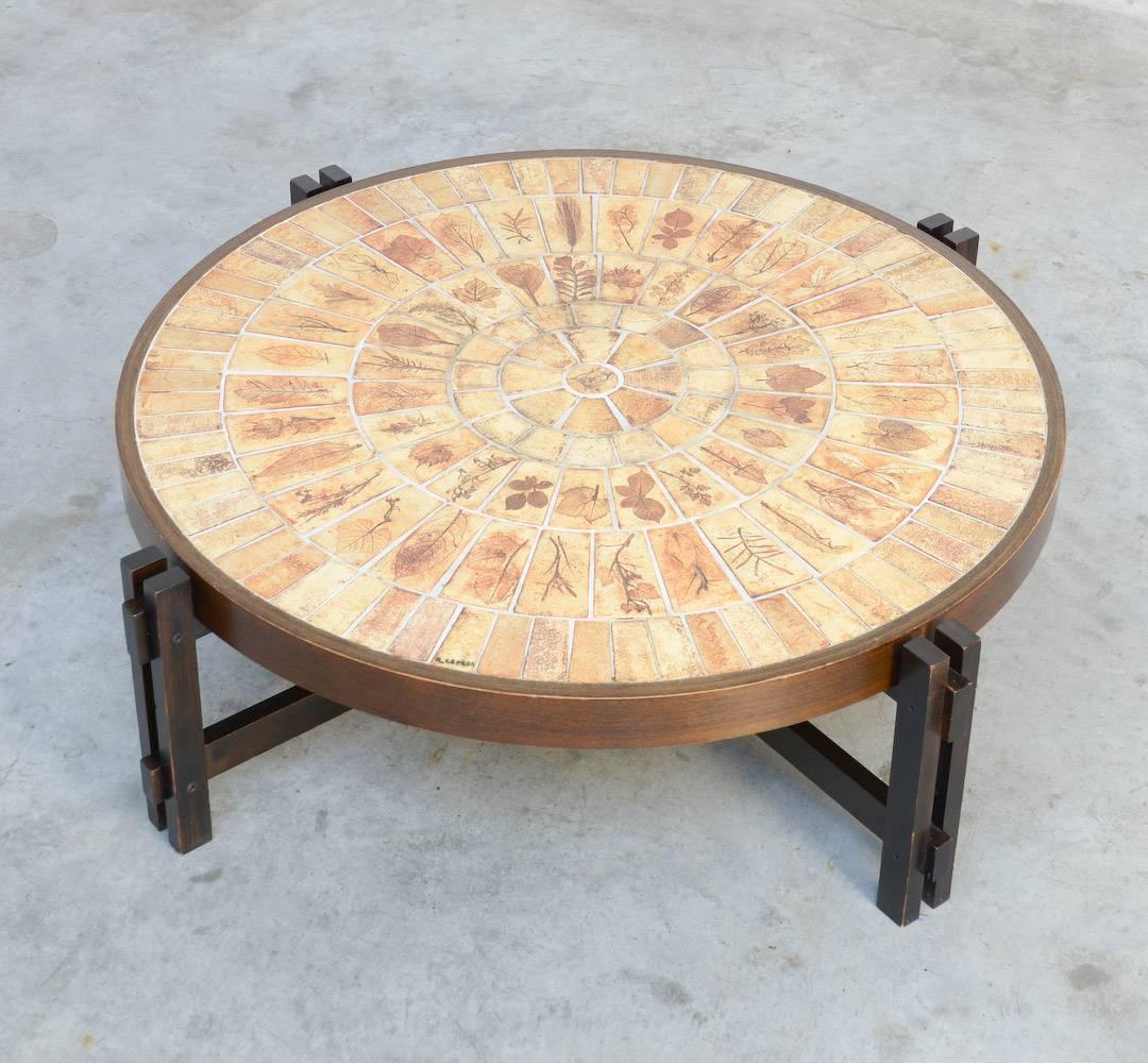 Large Garrigue Coffee Table by Roger Capron 2