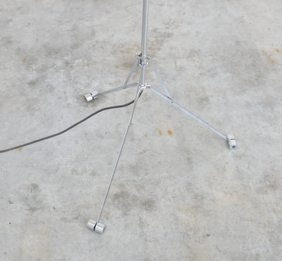 Chrome ‘Nomadic’ Sintesi Floor Lamp by Ernesto Gismondi for Artemide