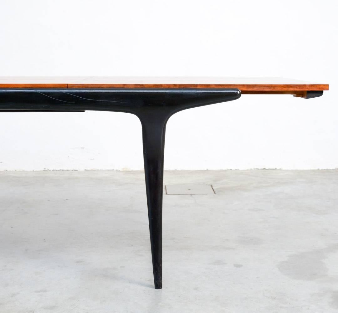 Belgian Exclusive Dining Table T4 by Alfred Hendrickx for Belform