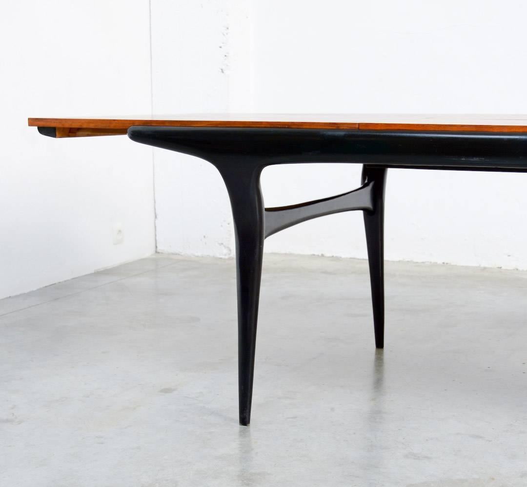 20th Century Exclusive Dining Table T4 by Alfred Hendrickx for Belform