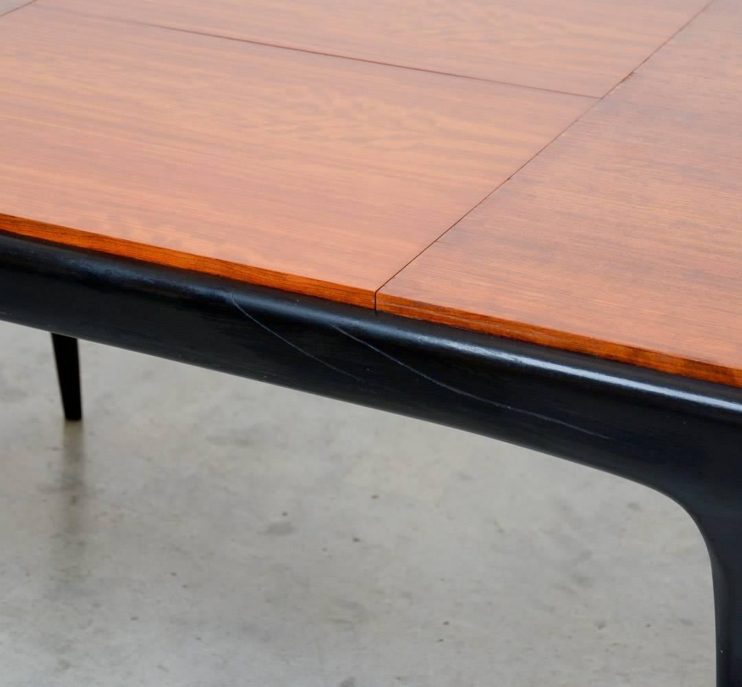 Mid-Century Modern Exclusive Dining Table T4 by Alfred Hendrickx for Belform