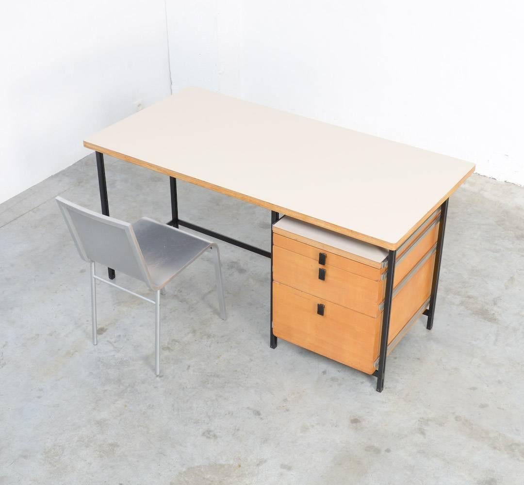 Desk by Jules Wabbes for Mobilier Universel 3