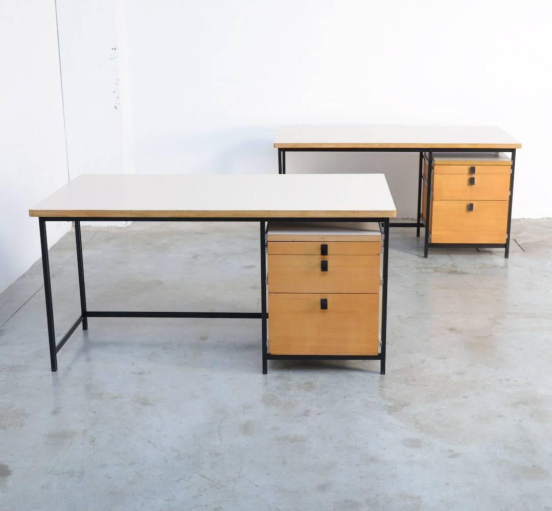 Desk by Jules Wabbes for Mobilier Universel 4
