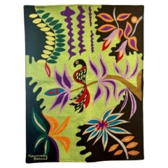 Patrick Kennedy Bahia Tapestry of Bird and Flowers
