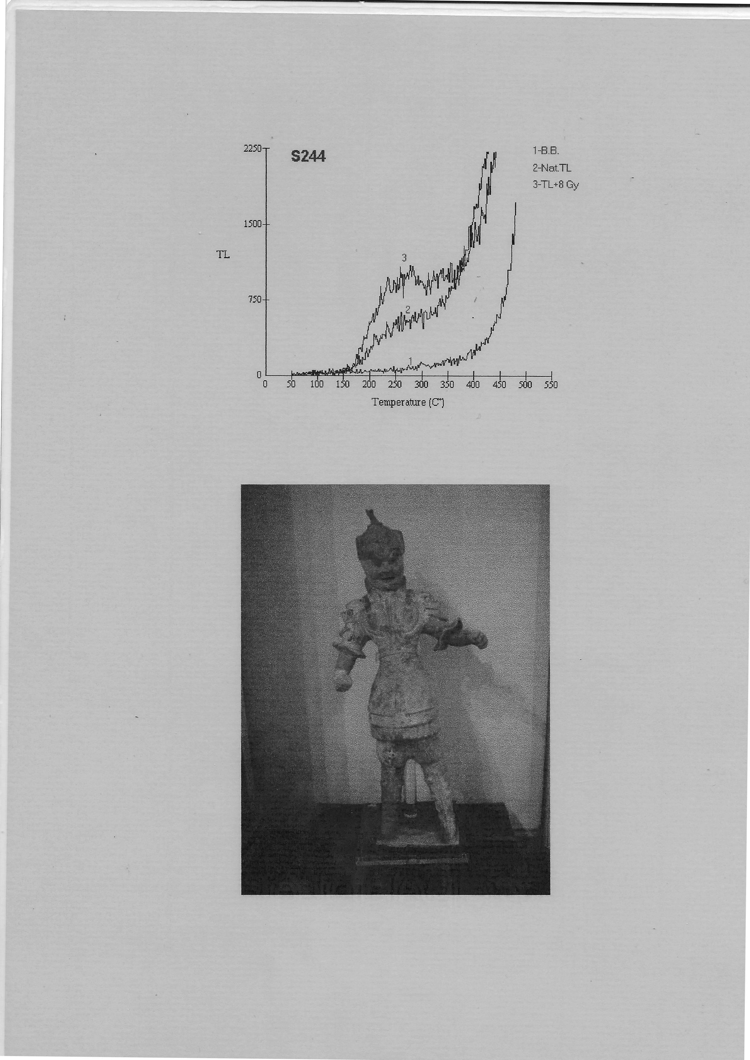 Chinese Tang Dynasty Ceramic Figure of a Military Officer 3