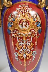 Pair of Ormolu Porcelain Vases by the Royal Porcelain Manufacture of Berlin
