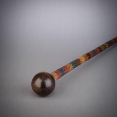 20th Century Tribal Zulu Knobkerrie with Wirework