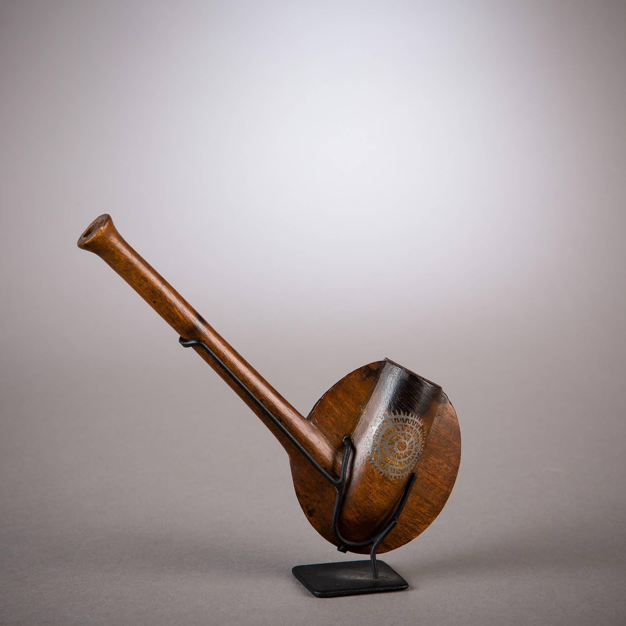 South African 19th Century Tribal South Nguni Pipe