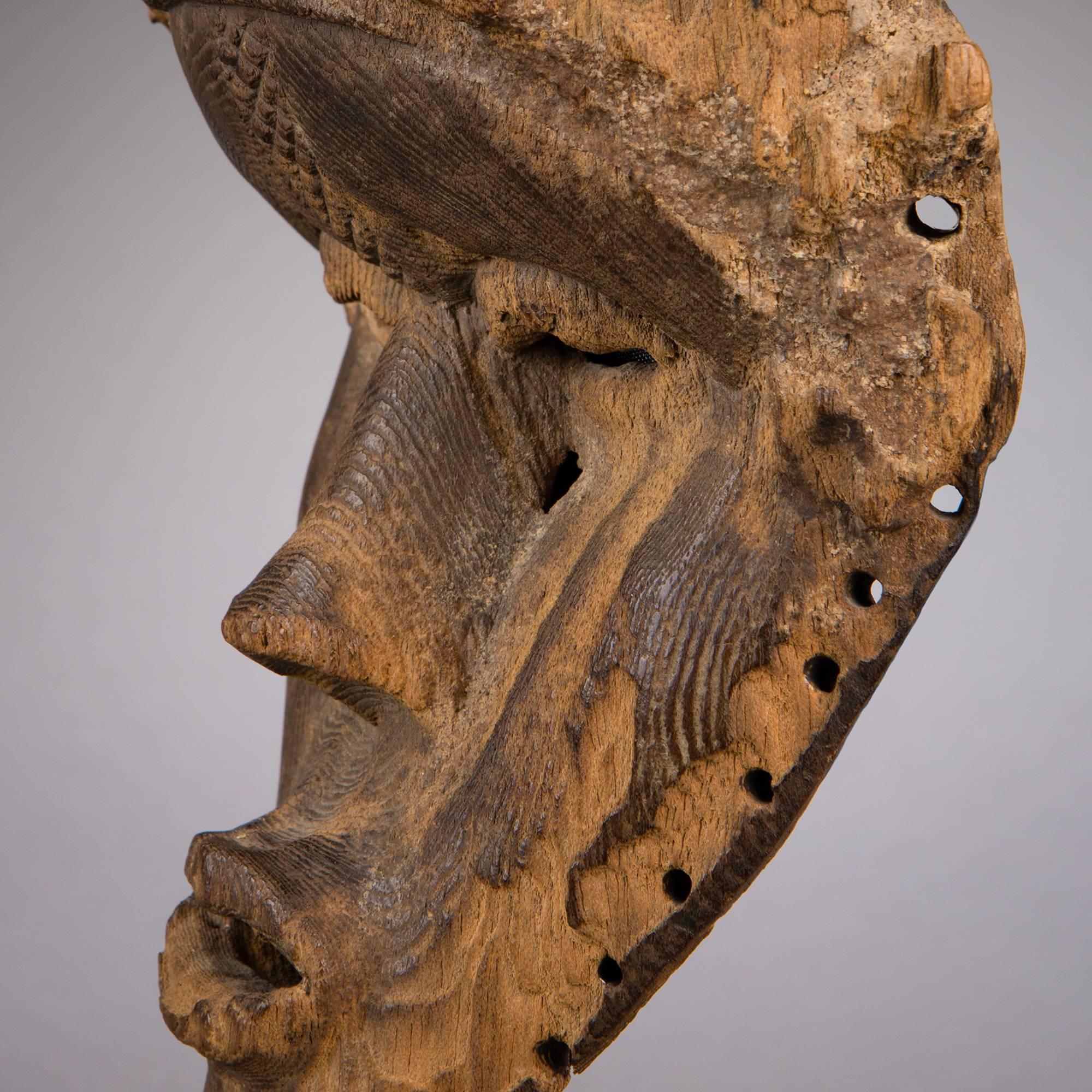 Late 19th Century Tribal Bassa Mask 3