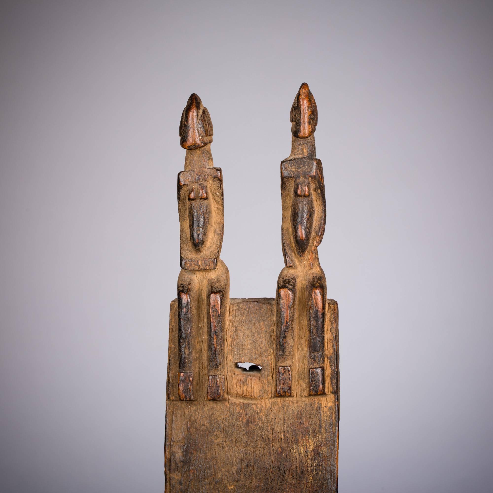 Late 19th Century Tribal Dogon Door Lock In Good Condition In New York, NY