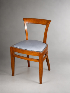 Italienischer Vintage-Stuhl aus Holz und Nussbaum, Italien, 1960er Jahre