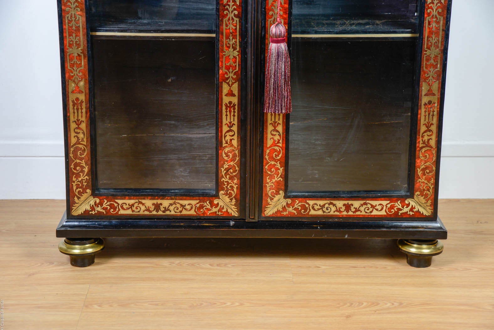 French 18th Century Boulle Marquetry Bookcase For Sale