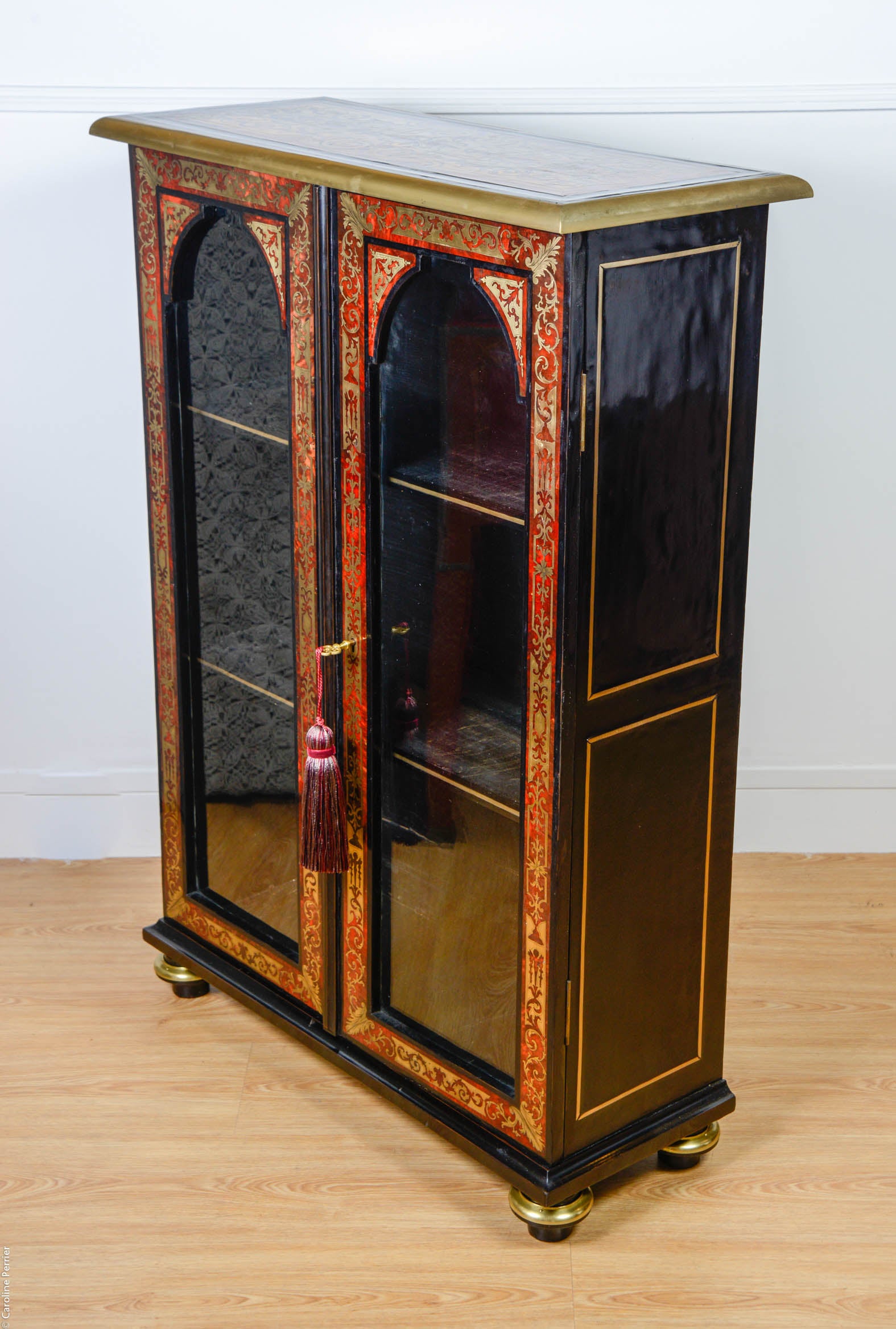 18th Century Boulle Marquetry Bookcase For Sale 1