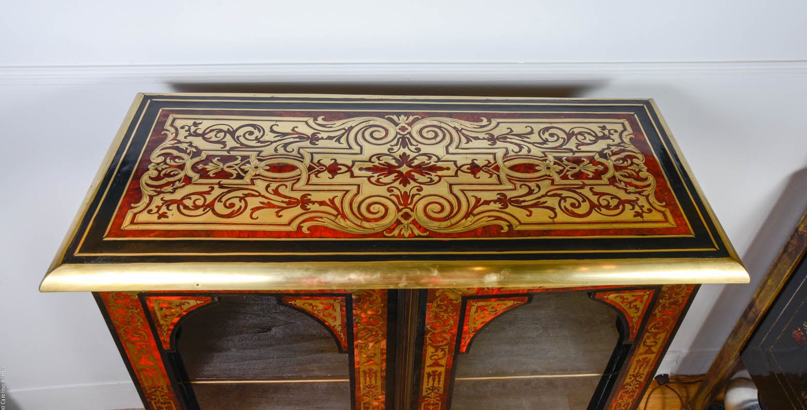 18th Century Boulle Marquetry Bookcase For Sale 4