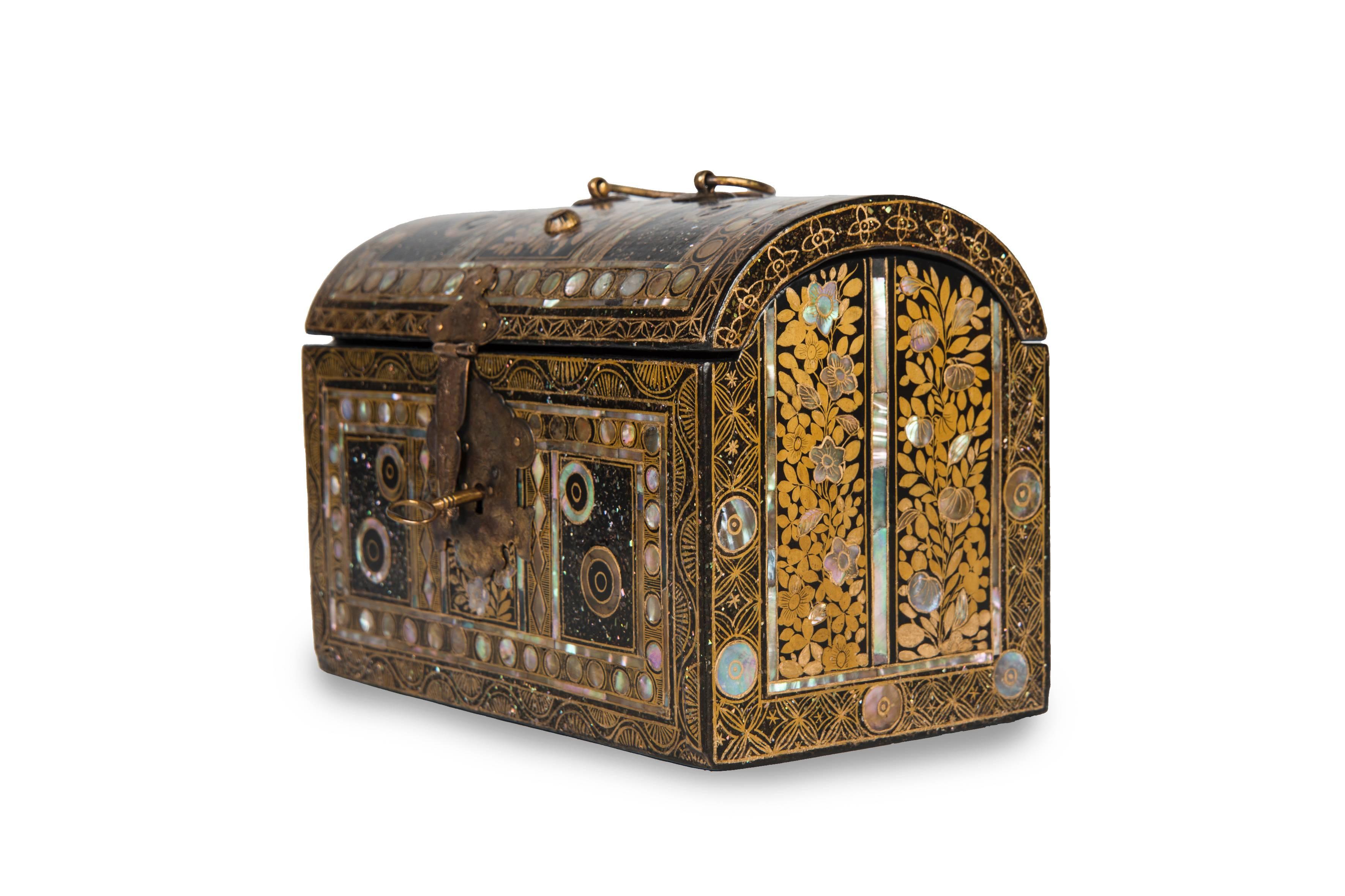 18th Century and Earlier Japanese Namban Chest For Sale