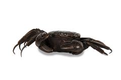 Meiji Japanese Articulated Bronze Crab Jizai