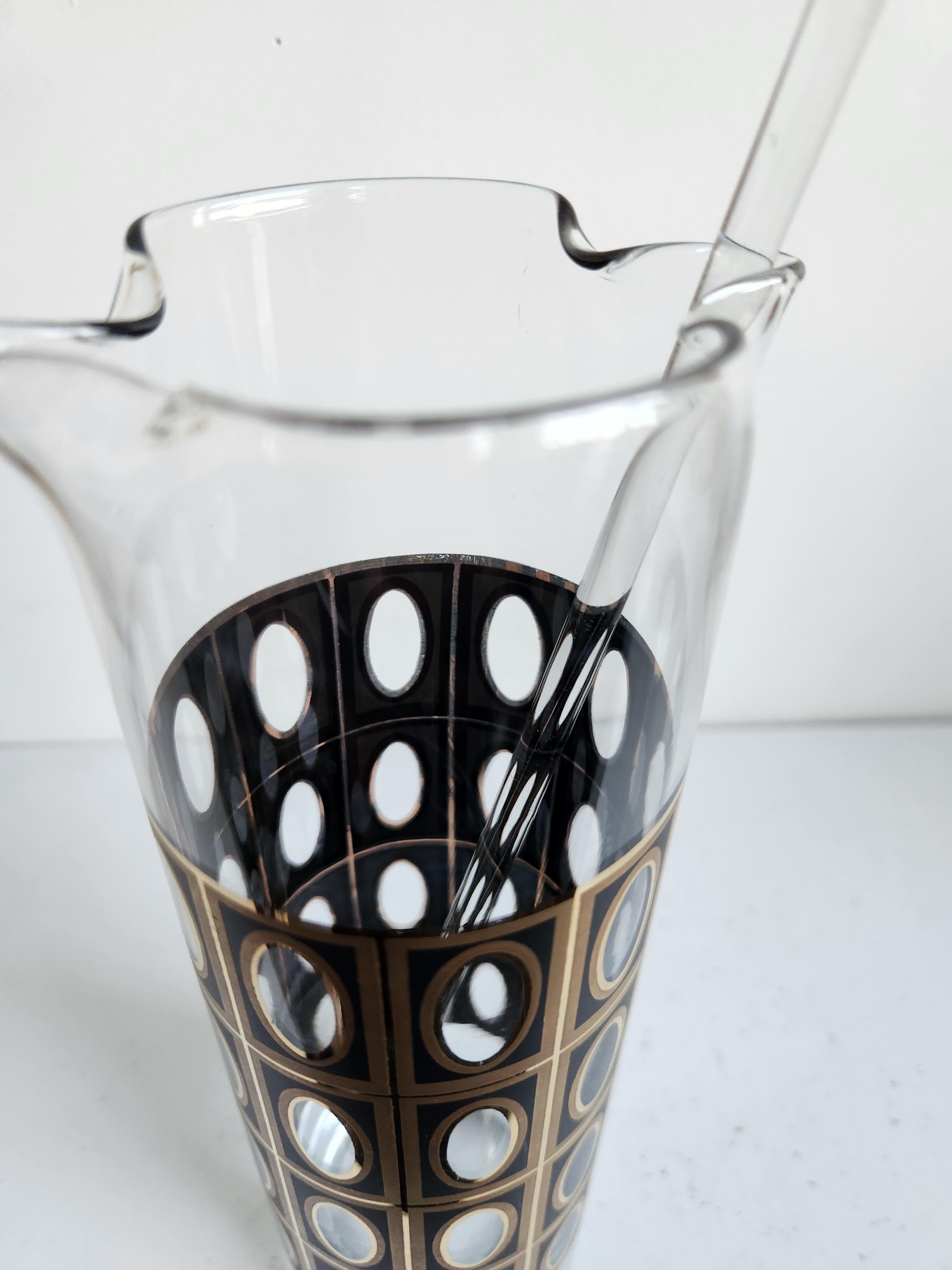 Vintage Culver martini pitcher For Sale 1