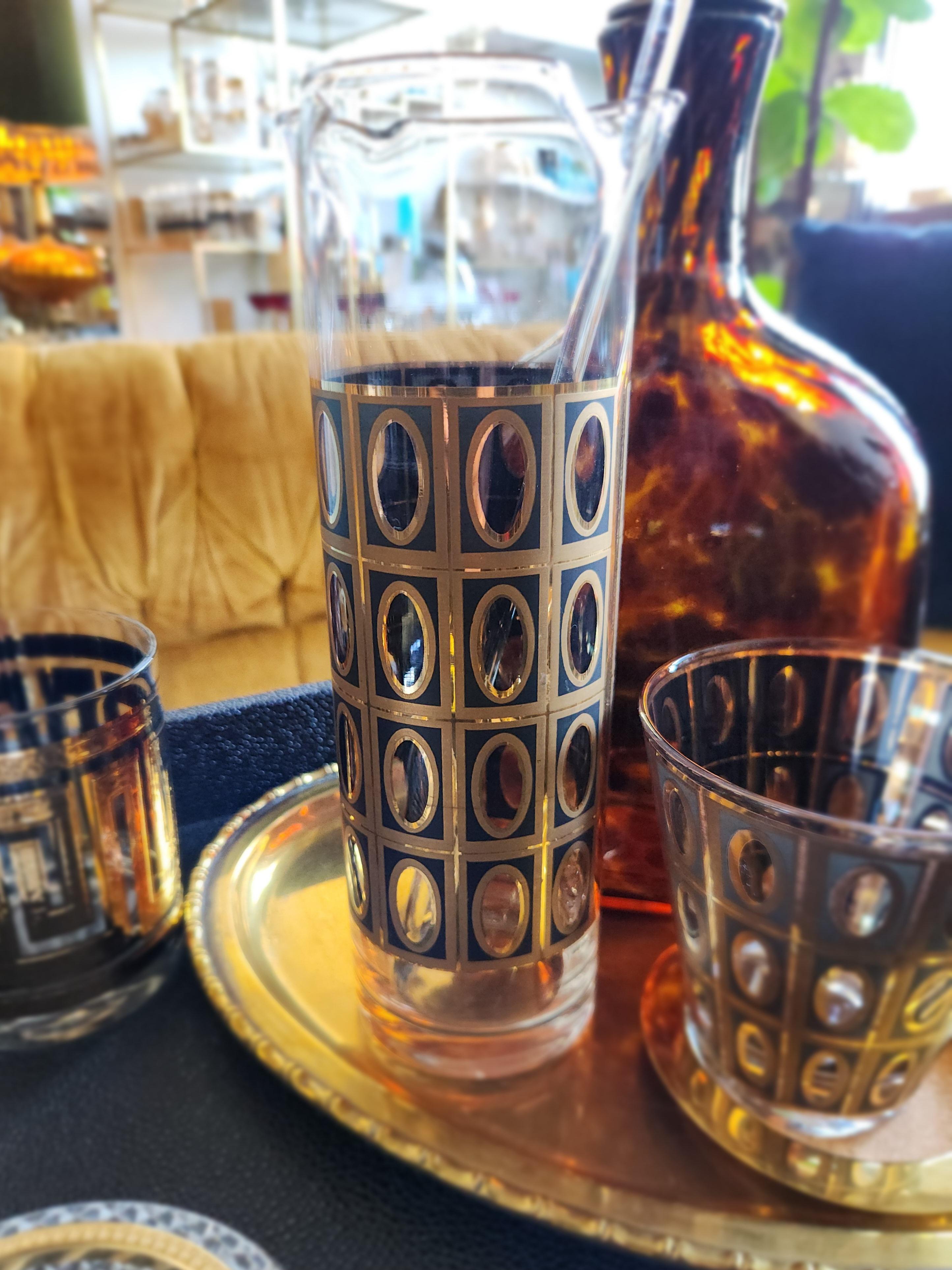 Vintage Culver martini pitcher For Sale 4