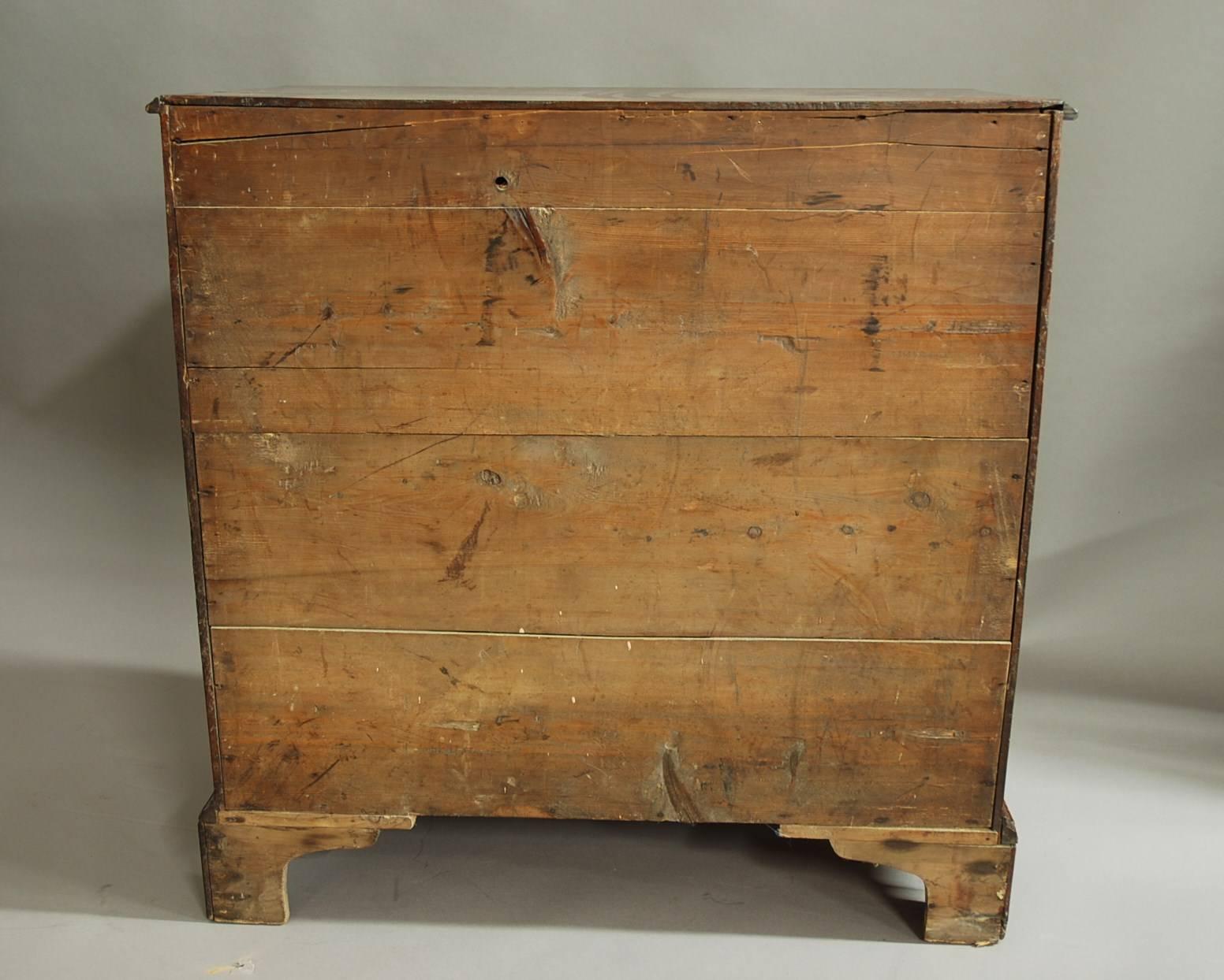 Late 18th Century Oak Chest of Drawers of Fine Patina 5