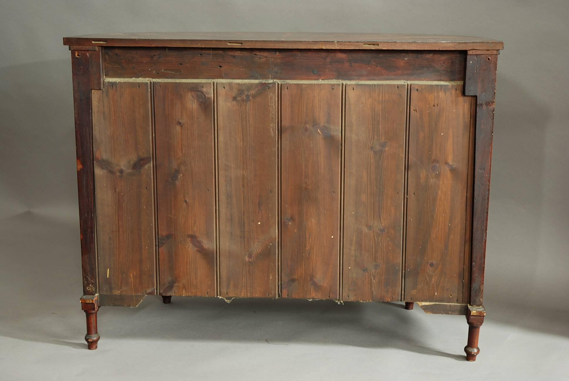 Late 19th Century Mahogany Commode in the Classical Style of Good Patina 5