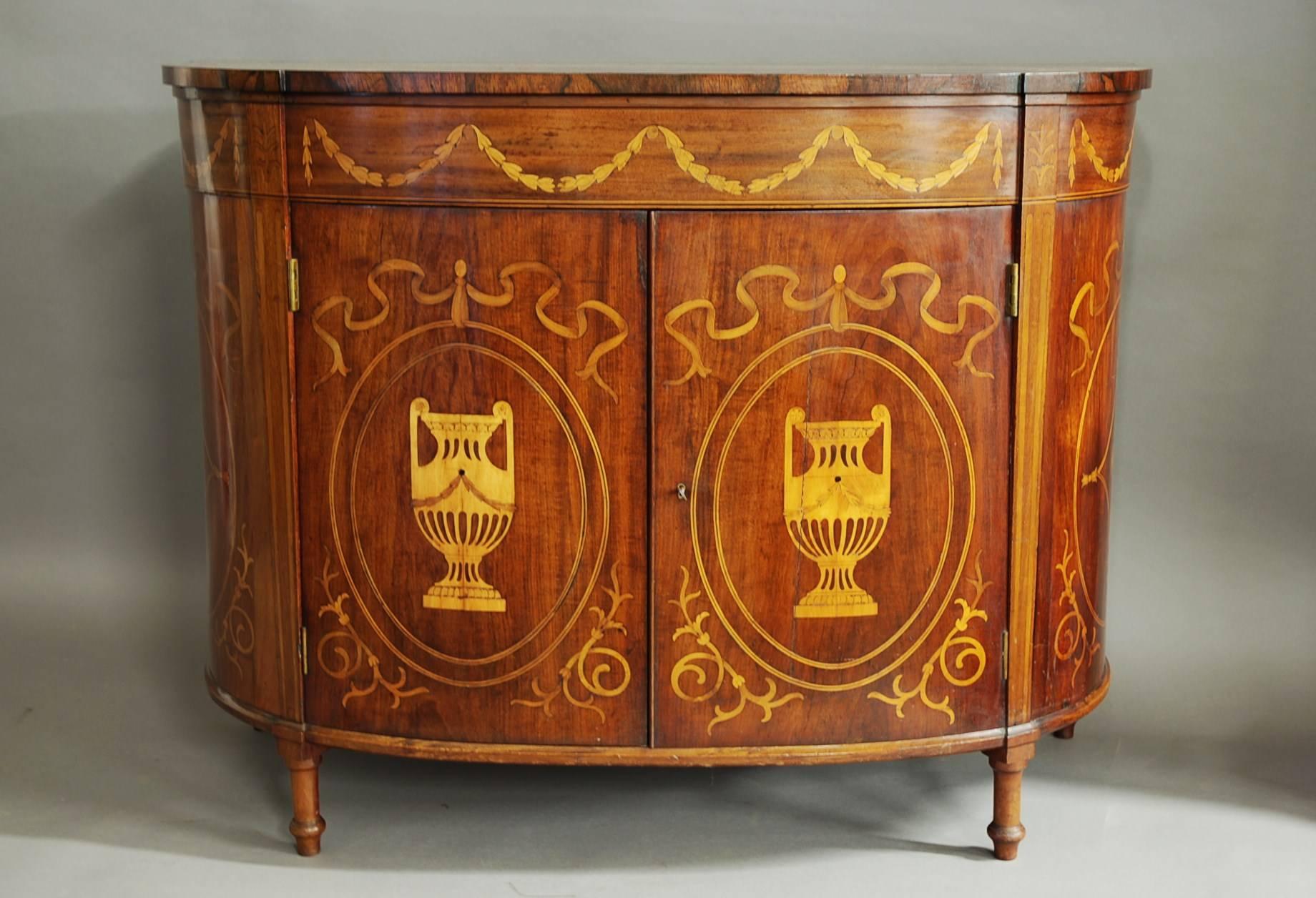Late 19th Century Mahogany Commode in the Classical Style of Good Patina 1