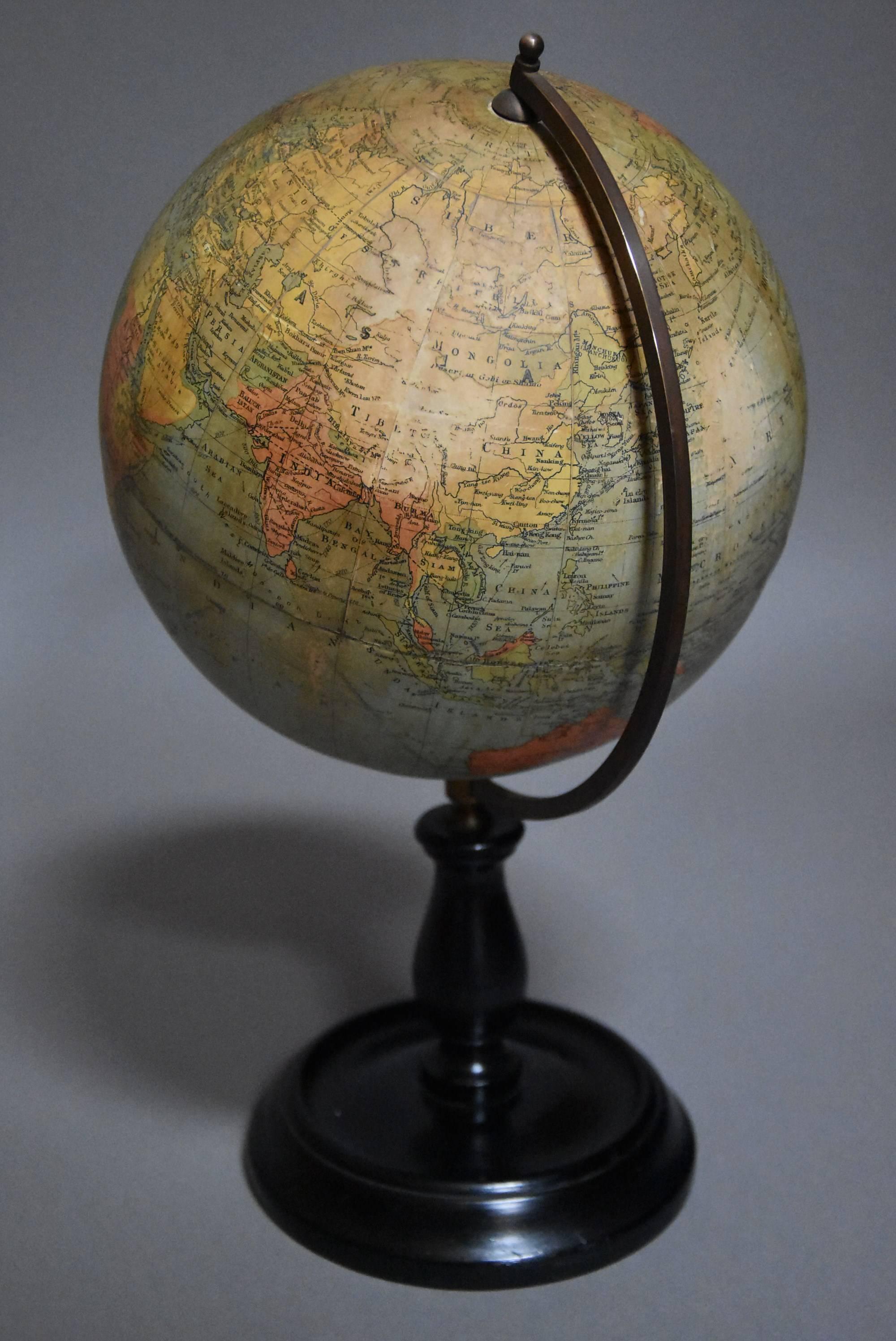 british empire globe for sale