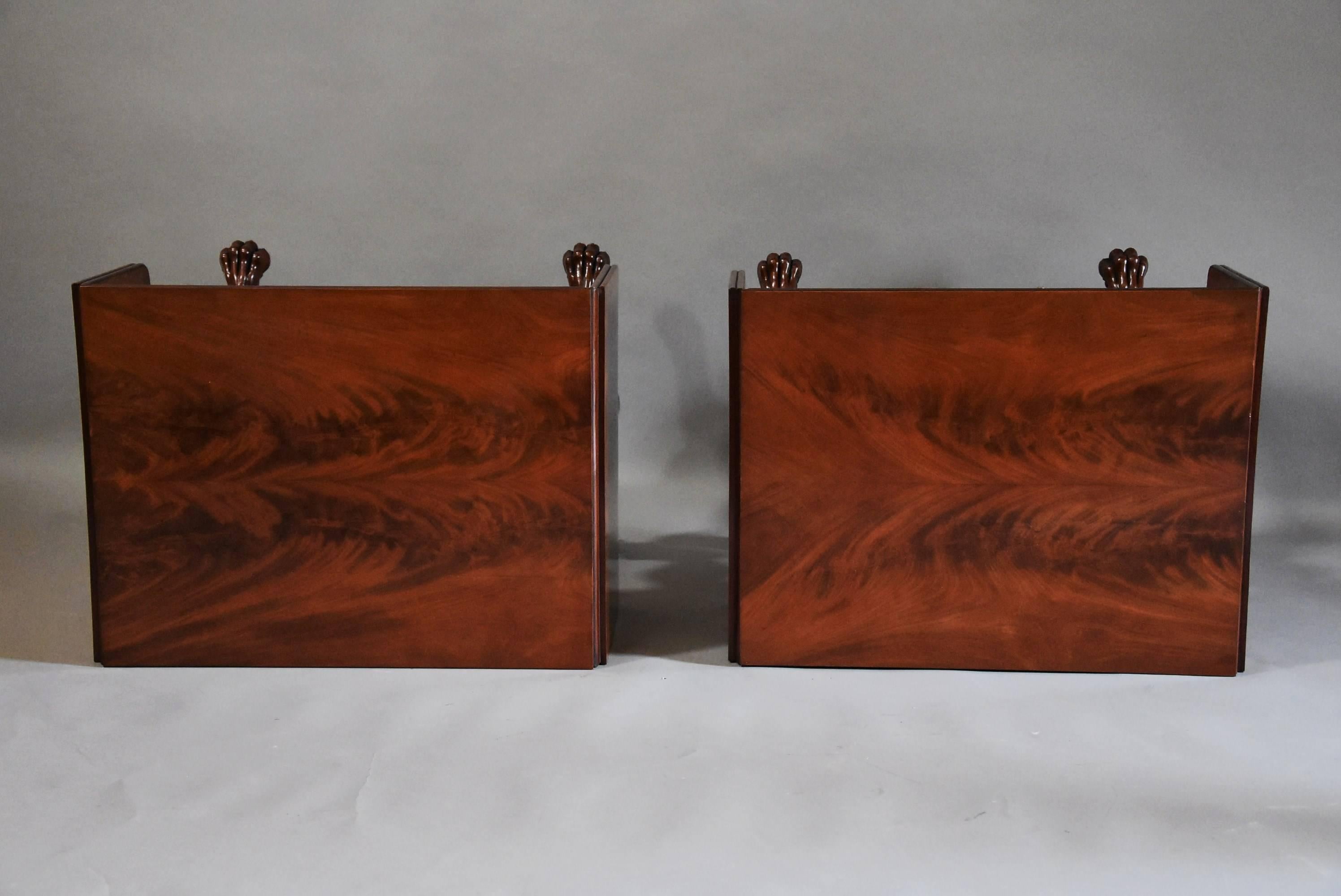 Superb Pair of Mid-19th Century French Mahogany Sofa Tables 3