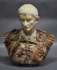 Early 20th Century Marble Bust of a Roman Emperor, Probably Caesar
