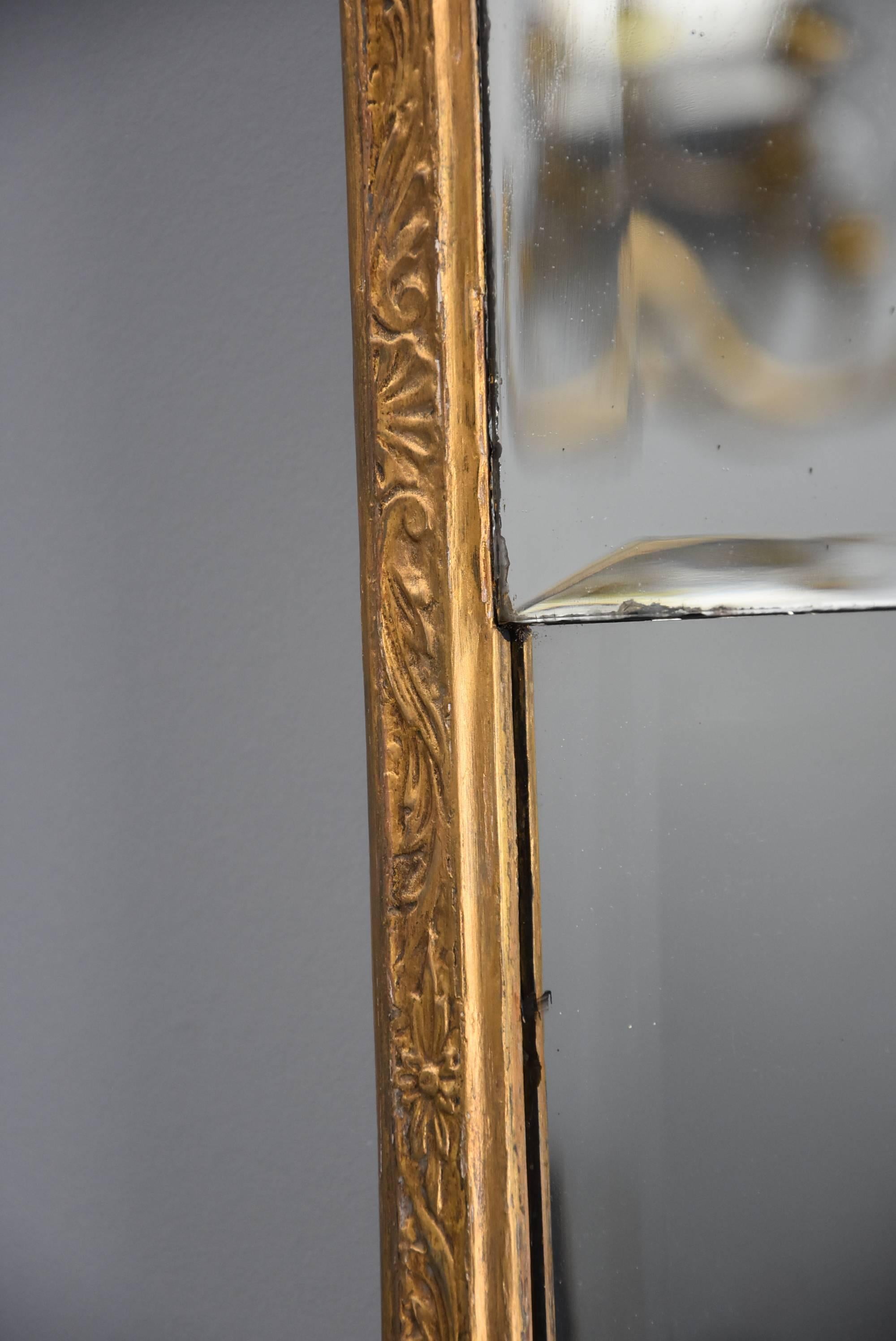 Early 18th Century George I Giltwood & Pier Mirror, in the Manner of J Belchier For Sale 1
