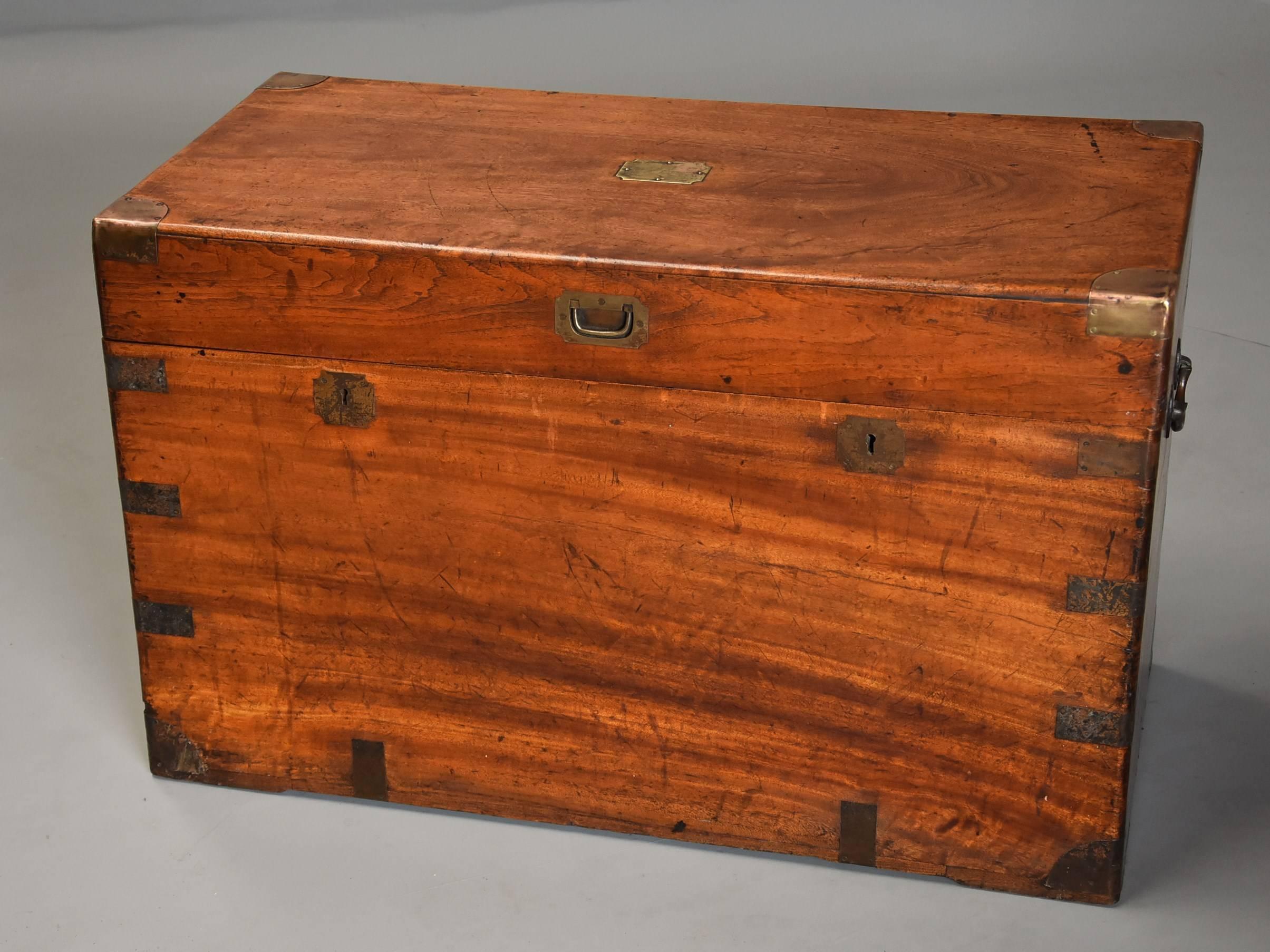 square wood trunk