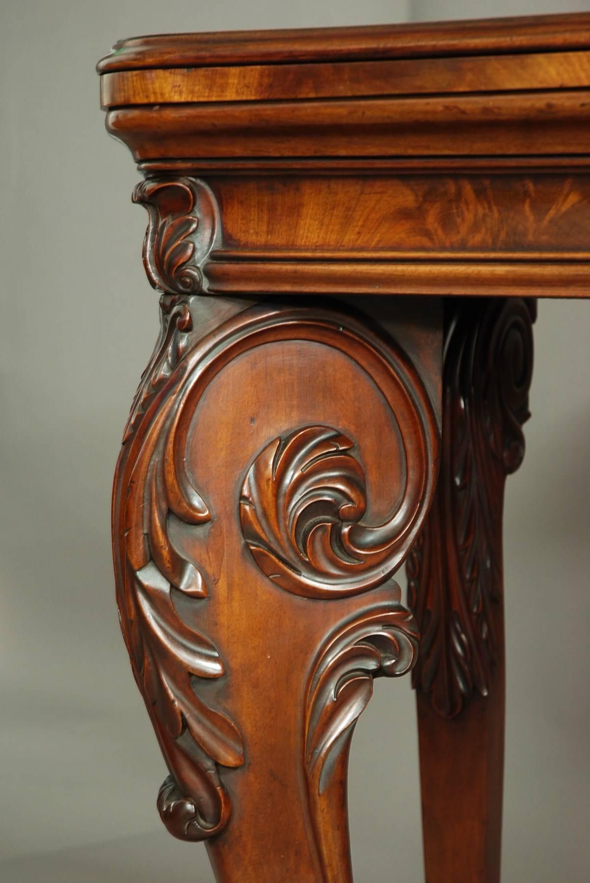 Superb Quality William IV Mahogany Console Table in the Manner of Gillows 2