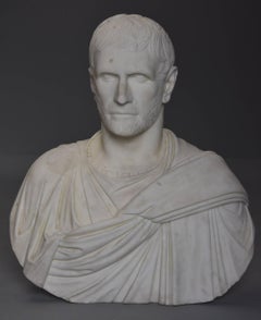 Superb and Rare Larger Than Life Marble Bust ‘the Capitoline Brutus'