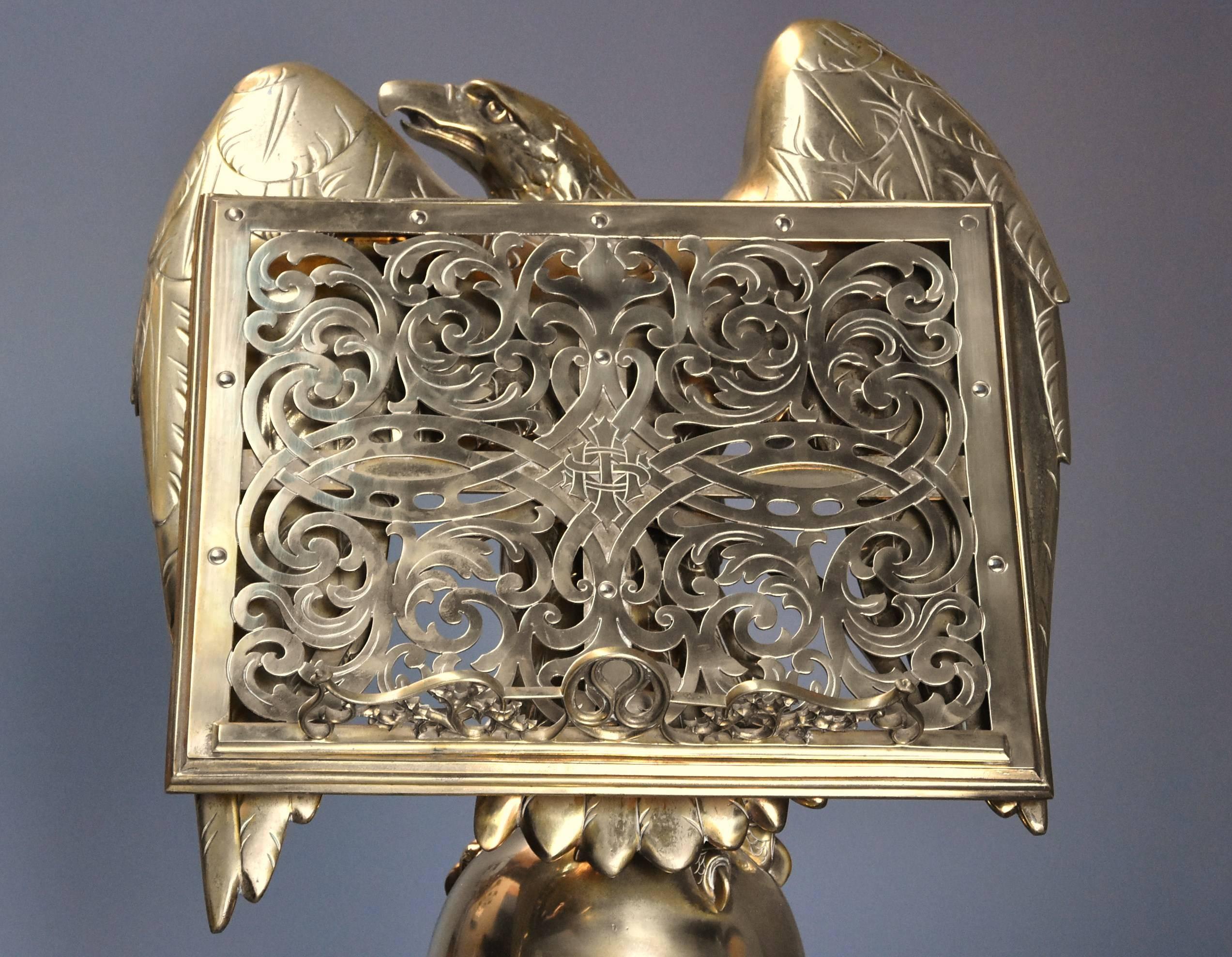 brass eagle lectern for sale