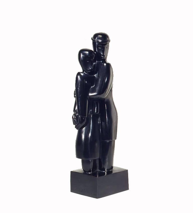 Art Deco Jean Lambert-Rucki Bronze 