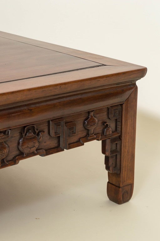 Chinese Rosewood Center Table or Cocktail Table, circa 1890 1