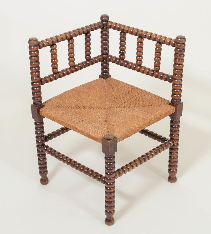 Great Britain (UK) English Country Corner Chair, circa 1880